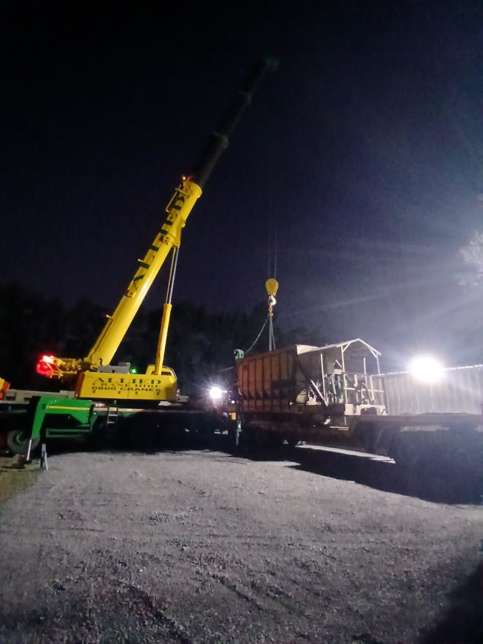 Screening plant