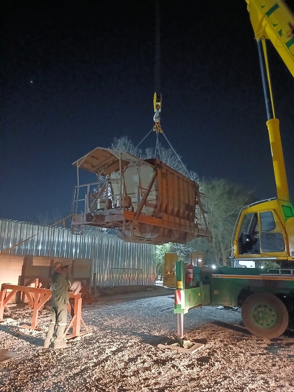Screening plant