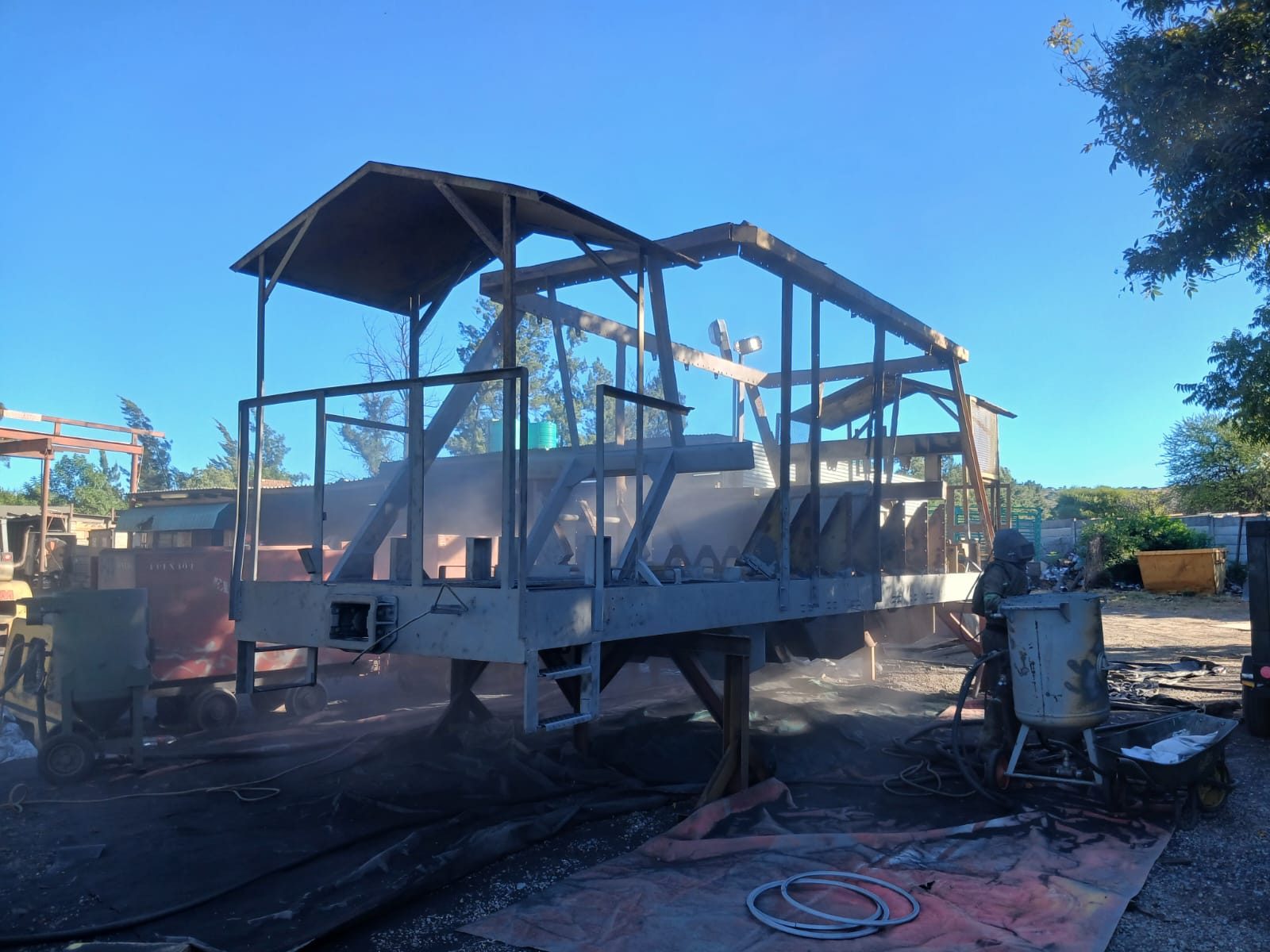 Screening plant
